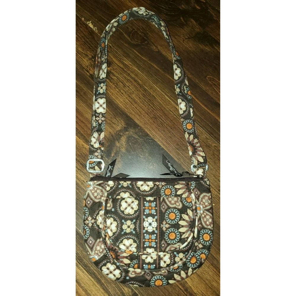 VERA BRADLEY Lizzy Crossbody CANYON Purse Wallet Mini Handbag